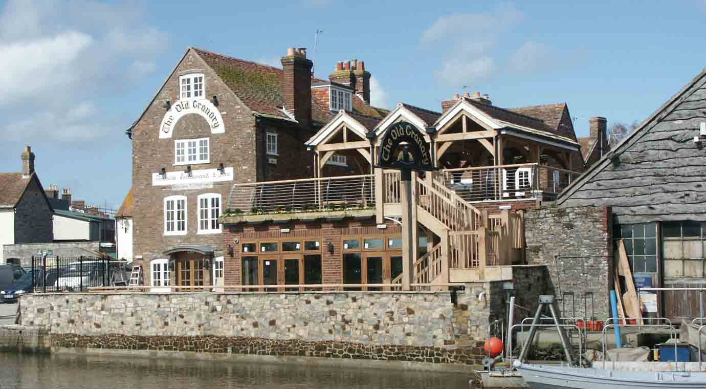 The Old Granary, Dorset after treatment for porous walls with Stormdry